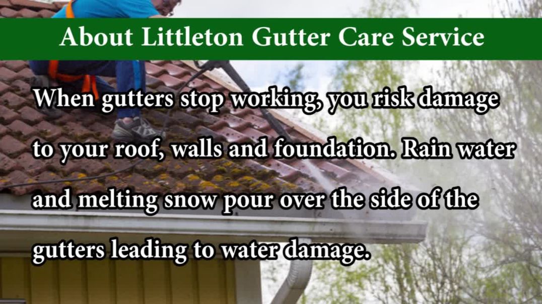 ⁣Littleton Gutter Service