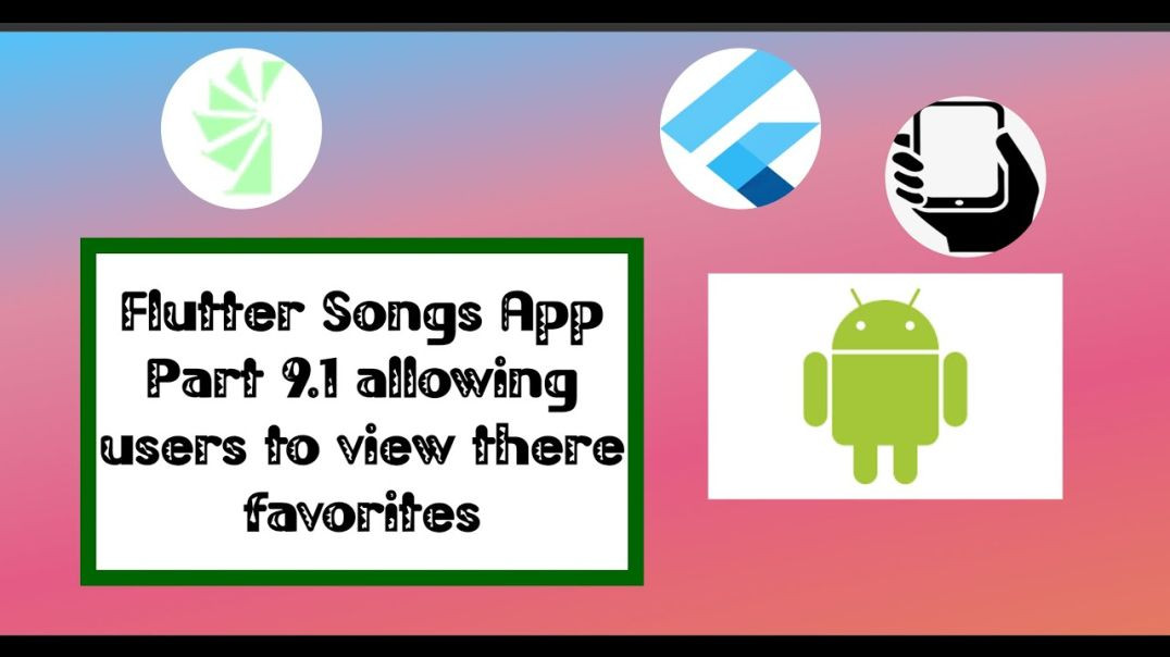 Flutter Songs  App Part 9.1