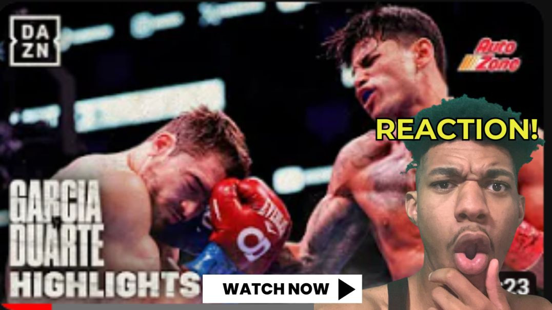 ⁣Ryan Garcia vs. Oscar Duarte Fight Highlights (REACTION) 🌟
