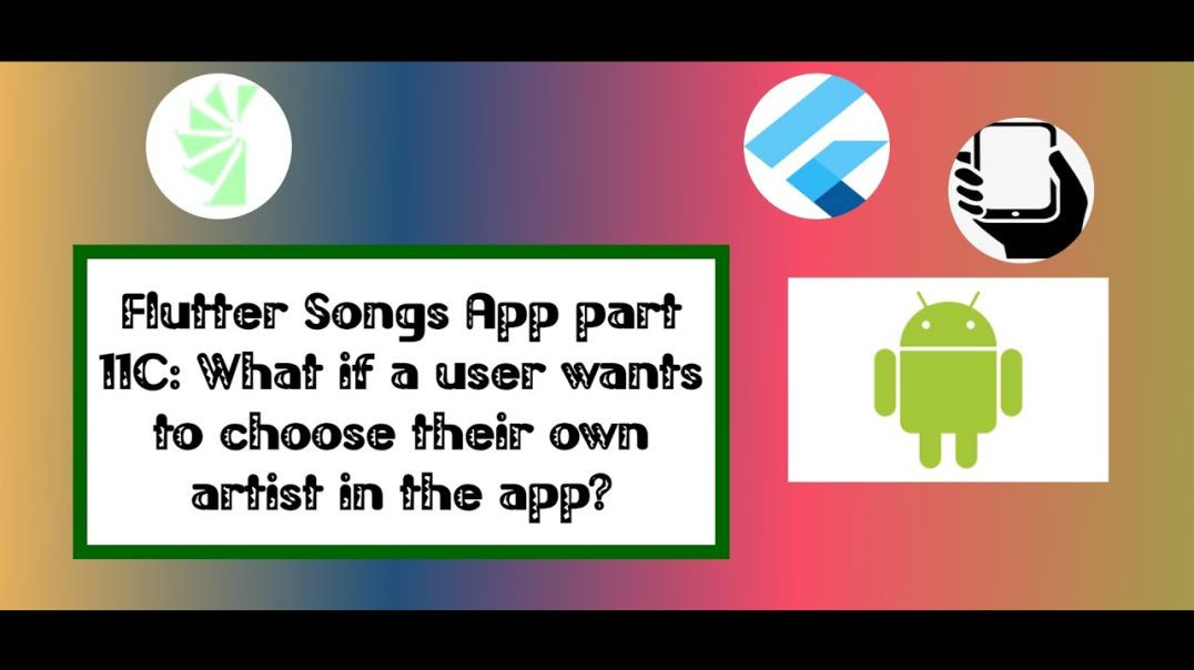 What if a user wants to choose their own artist in the app