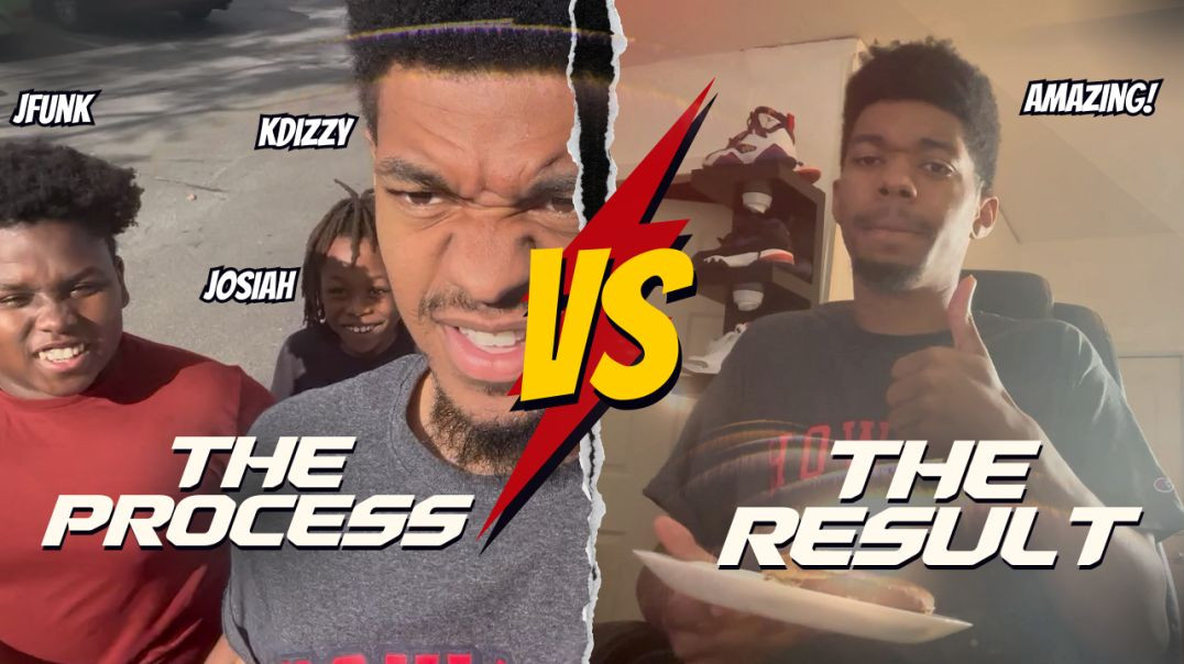 ⁣JFunk & Josiah Make The BEST Egg & Sausage Sandwich 🍳| VLOG + REACTION 💥