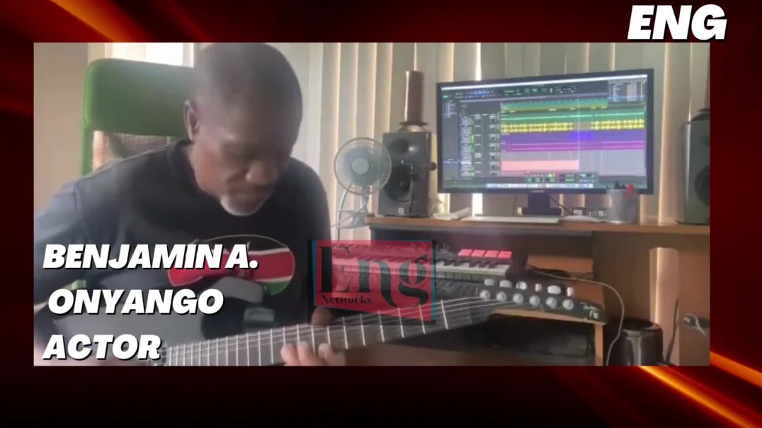 ⁣Benjamin Alfred Onyango Ochieng Hollywood Actor making some fine tunes ! 🔥