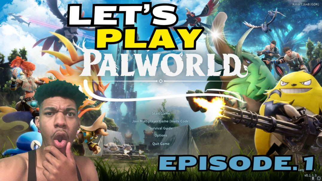 ⁣Palworld Gameplay Walkthrough Part 1 - POKEMON SURVIVAL GAME !!! (ft. @Divine R US)