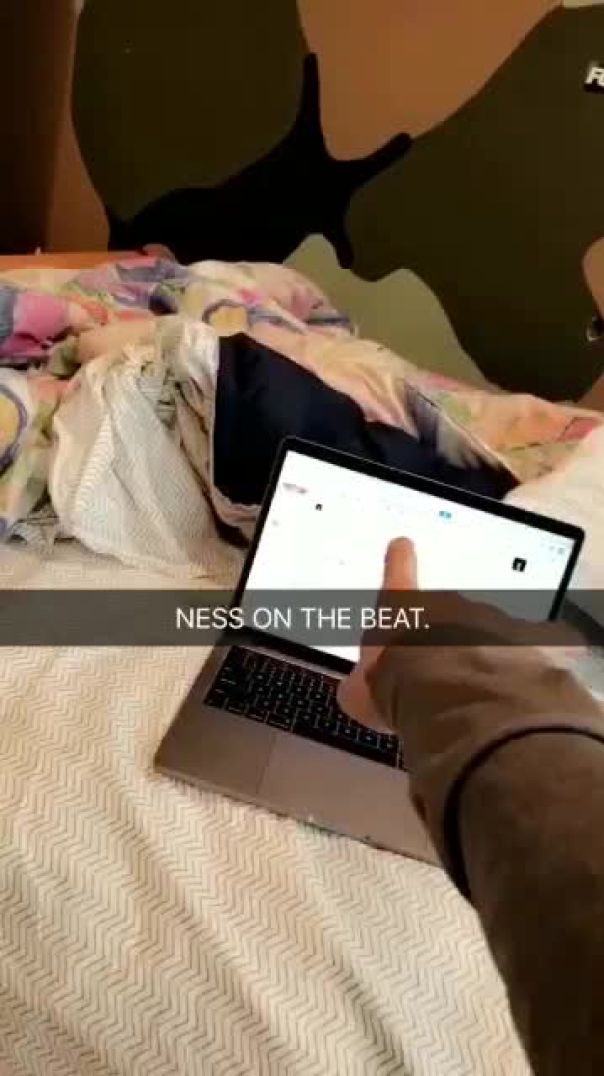 Wolftyla shouts out Ness for the fire beats