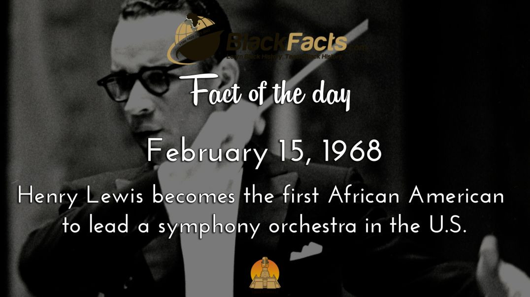Black Fact of the Day - Feb 15