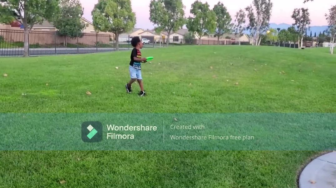 Baby Josiah Learns to Catch and Throw a Frisbee at the Park Playground (ft. K Dizzy)