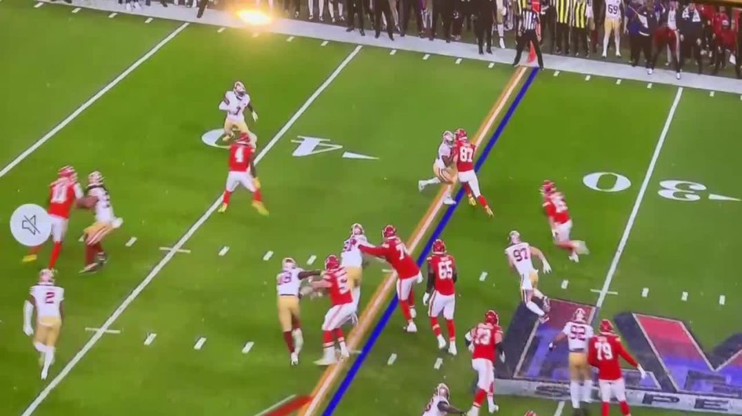 ⁣San Francisco 49ers could of won Super Bowl 2024 on this play… 😱🏈