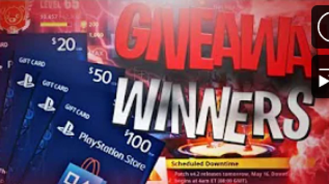 ⁣I Did A Giveaway 2 PSN Cards For My Subscribers! (2018)