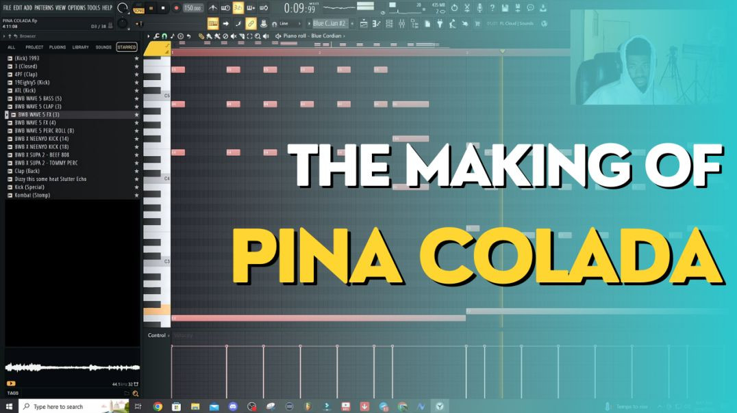 ⁣THE MAKING OF "PINA COLADA" BEAT!