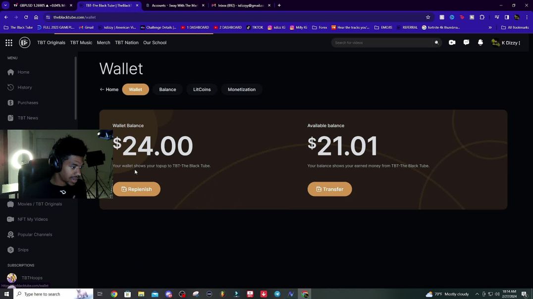 ⁣LitCoins ARE NOW DOUBLED ON THEBLACKTUBE **EARN LOTS OF MONEY TODAY ONLY**A