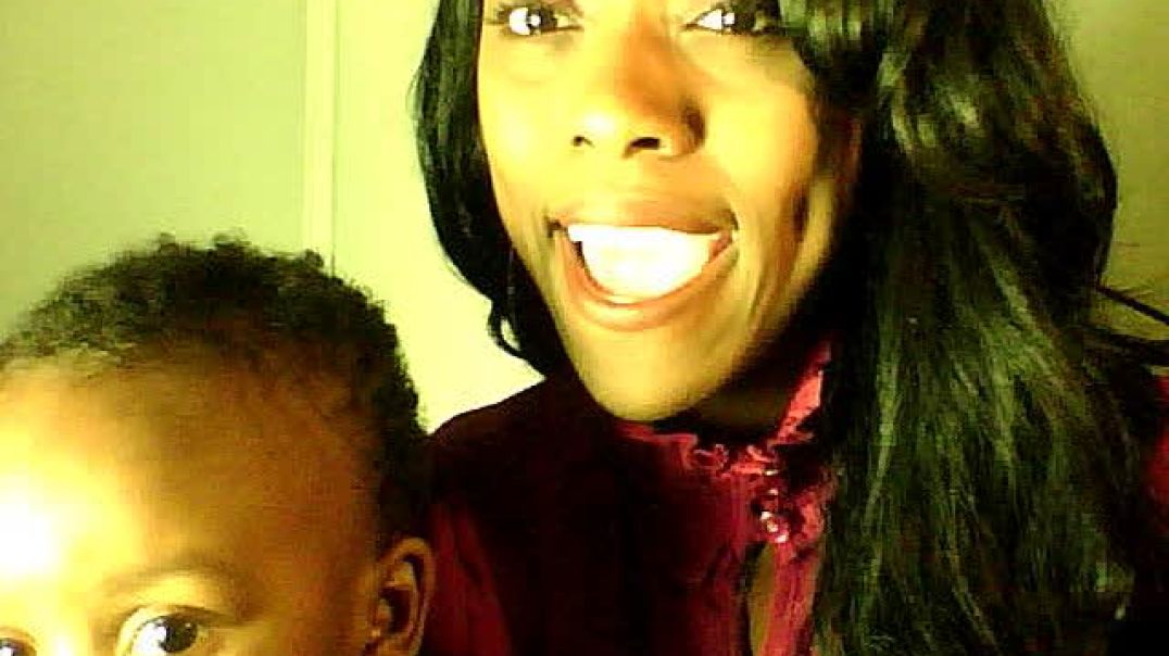 ⁣Baby J Funk Tries to sing Simply Redeemed with Mommy Dangerus Diva