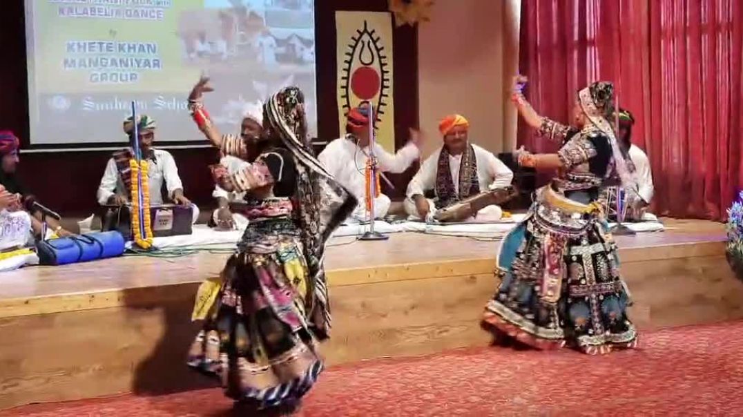 ⁣Rajasthani traditional fok event
