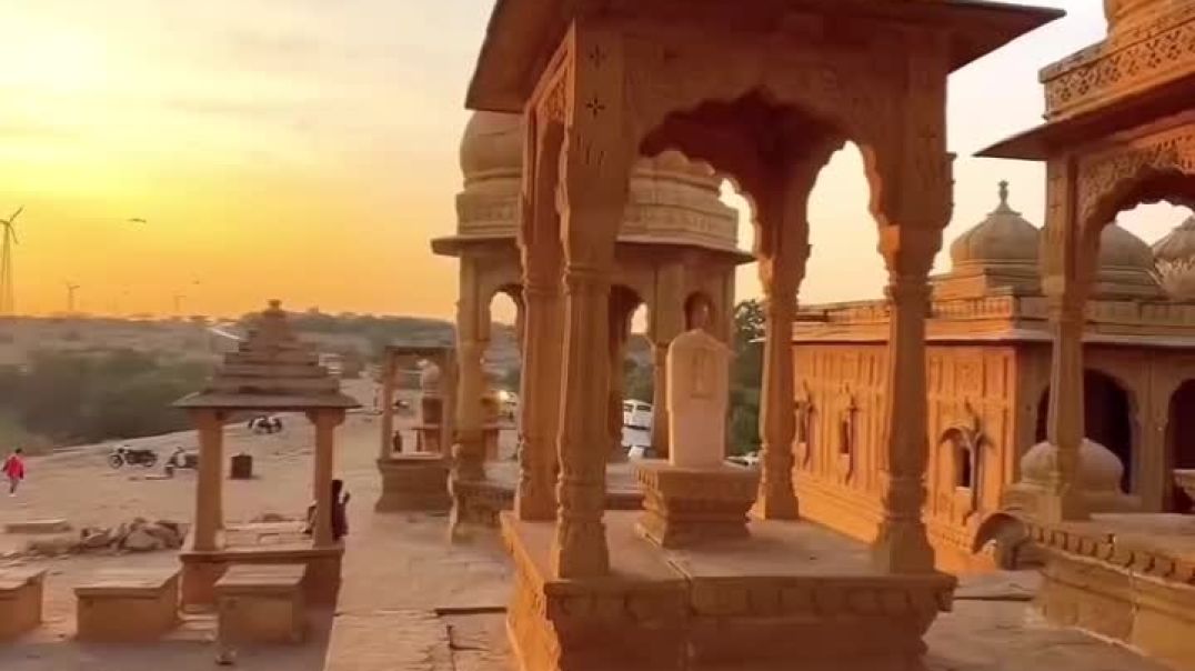 ⁣World no 1 pales Jaisalmer Rajasthan