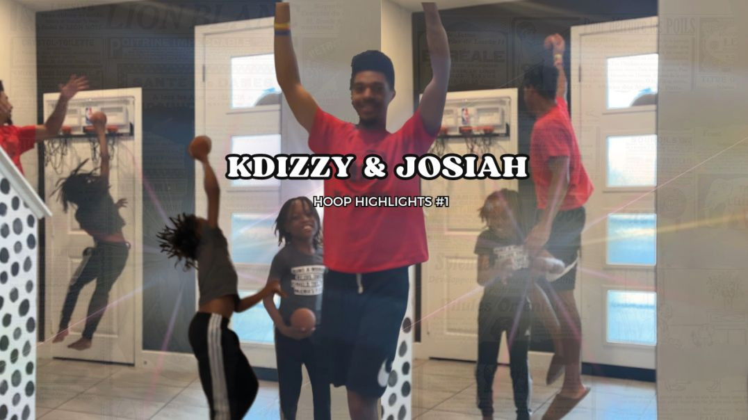 K Dizzy & Josiah | Mini Basketball Highlight #1 🏀