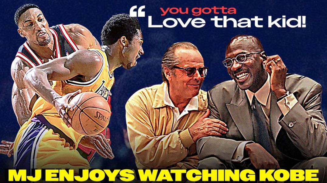 ⁣Michael Jordan enjoyed watching young Kobe Bryant dominate basketball games
