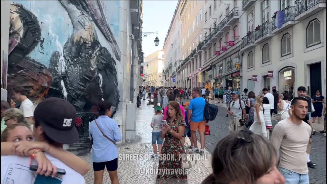 ⁣POV : Streets of Lisbon, Portugal