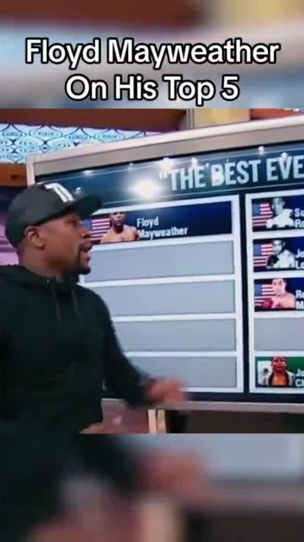 Floyd Mayweather Puts Muhammad Ali #5 in his top 5 fighters of all time