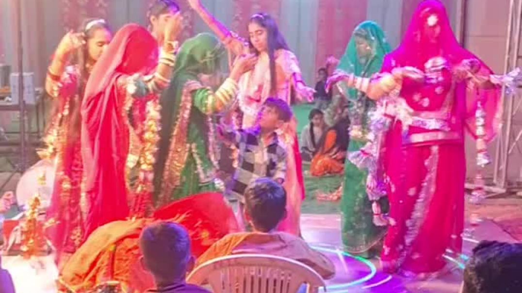 ⁣Rajasthan ka prasiddh ghumar dance