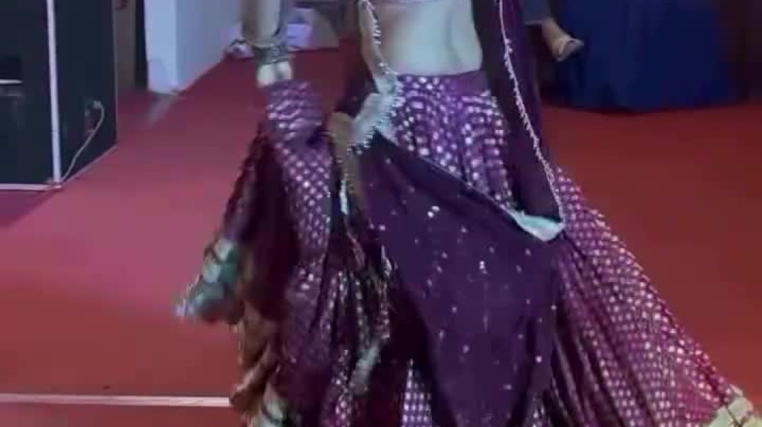 ⁣Rajasthani goomer dance