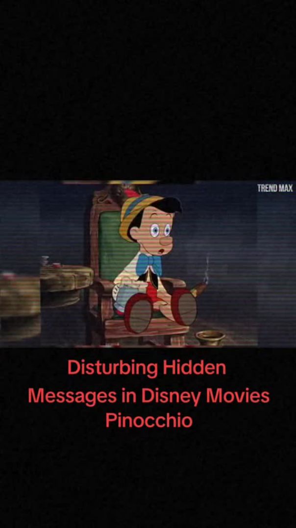 Disturbing Hidden Messages In Disney Movies: Pinocchio