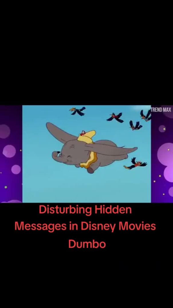 Disturbing Hidden Messages In Disney Movies: Dumbo