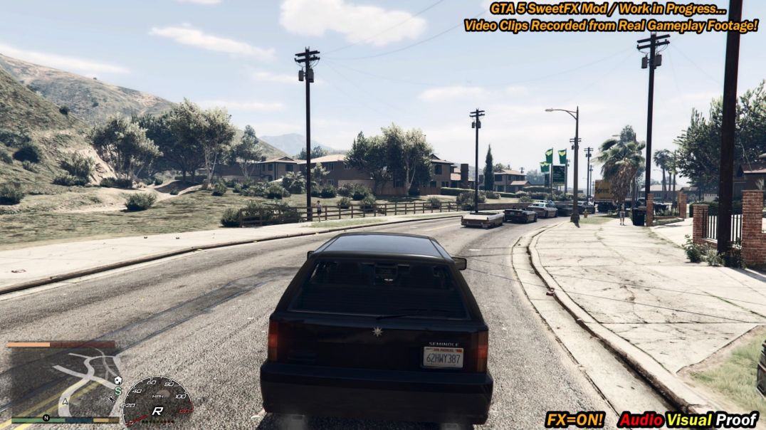 GTA5 SweetFX Before & After Vid Clips Work in Progress