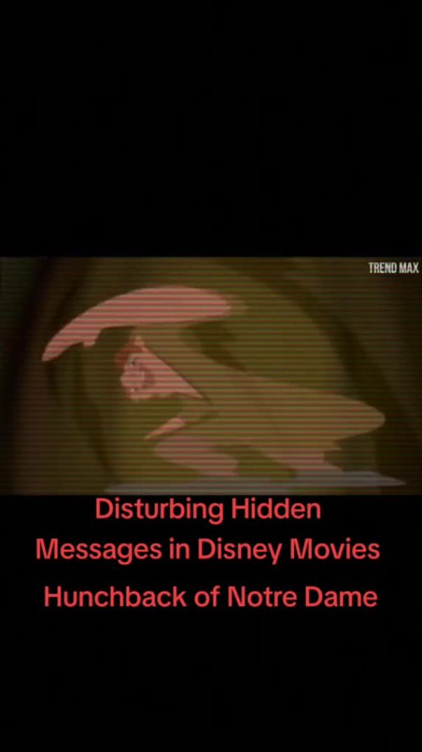 Disturbing Hidden Messages In Disney Movies: Hunchback of Notre Dame