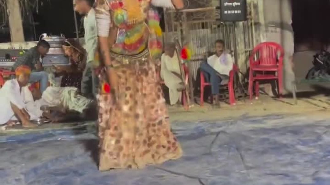 ⁣Rajasthani goomer dance