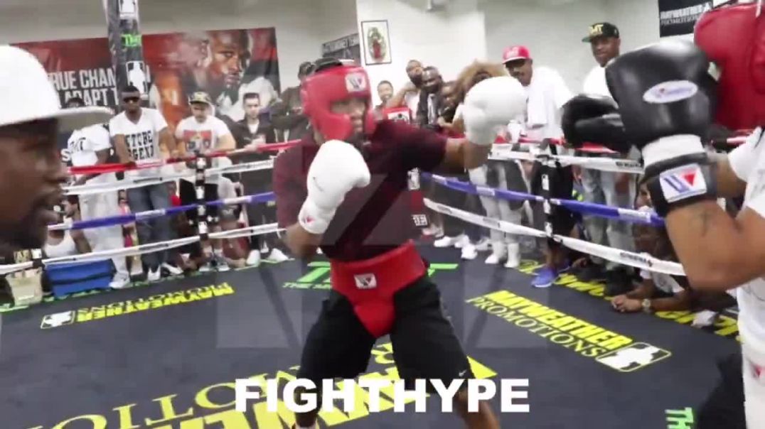 ⁣Floyd Mayweather releases full footage of Devin Haney and Tank Davis sparring