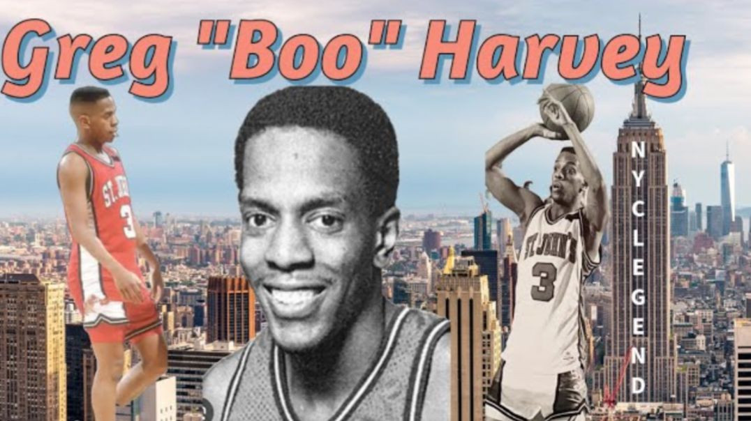 ⁣Greg "Boo" Harvey NYC Legend & St John's University Hall of Fame Inductee