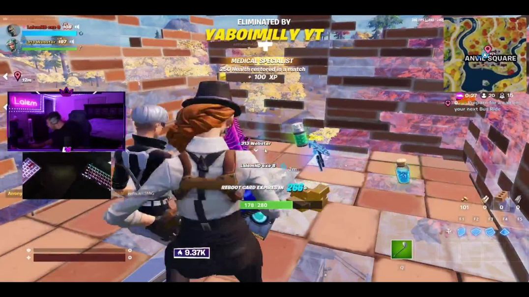 ⁣SHITTING ON LALEM (Arab's Brother ) | Fortnite Killing Streamers #1