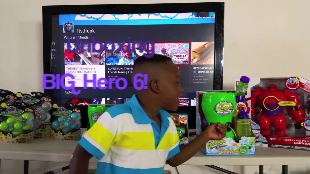 ⁣ItsJfunk UNBOXING Big Hero 6