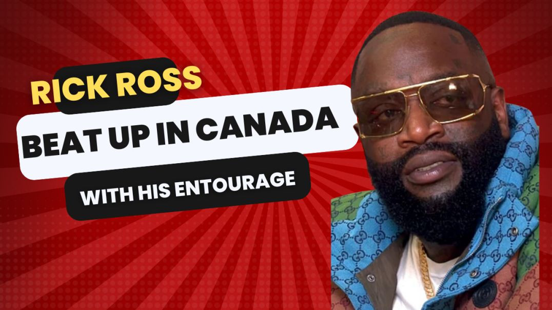 ⁣Rick Ross gets beat up in Canada