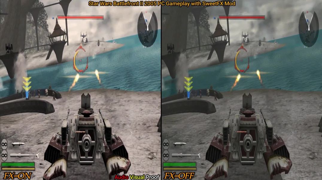 ⁣Star Wars Battlefront II 2005 PC Gameplay w SweetFX Mod