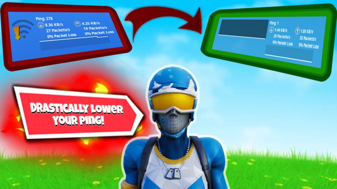 How to get 0 PING in FORTNITE! 🛜 | (Full Chapter 5 Optimization Guide) | mkdeo