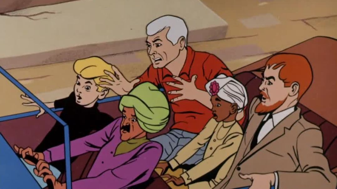 ⁣Jonny Quest: S01xE05: Riddle of the Gold