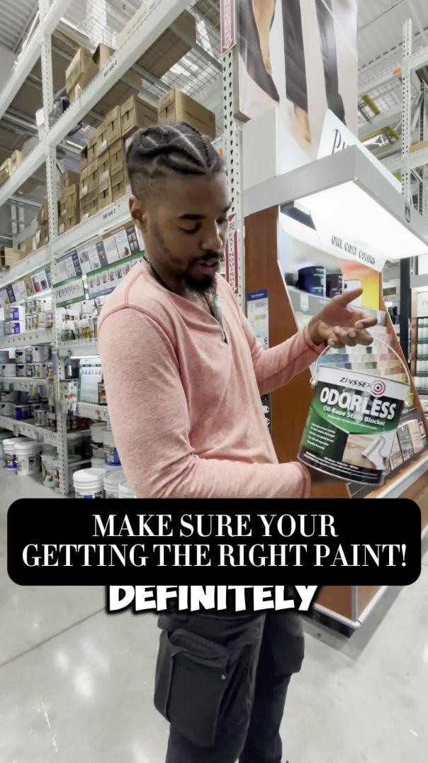 Make Sure You Get The Right Paint!