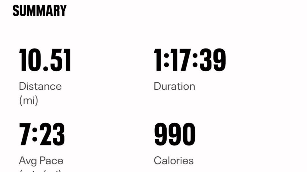 ⁣10 Miles THURSDAY 🤲🏾