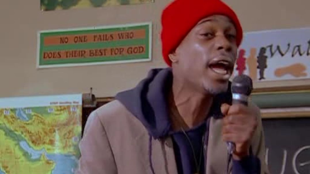 ⁣Chappelle's Show: S01xE02: Tyrone Biggums At School & Wrap It Up Box