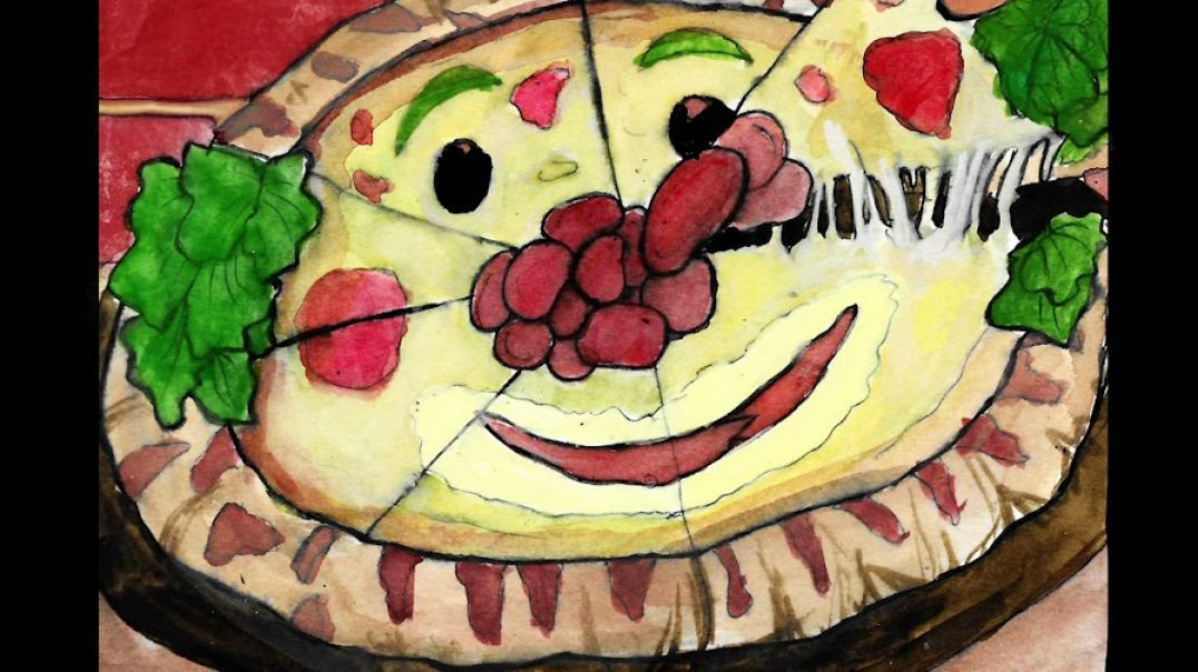 ⁣Clowntober: Day 9- Pizza