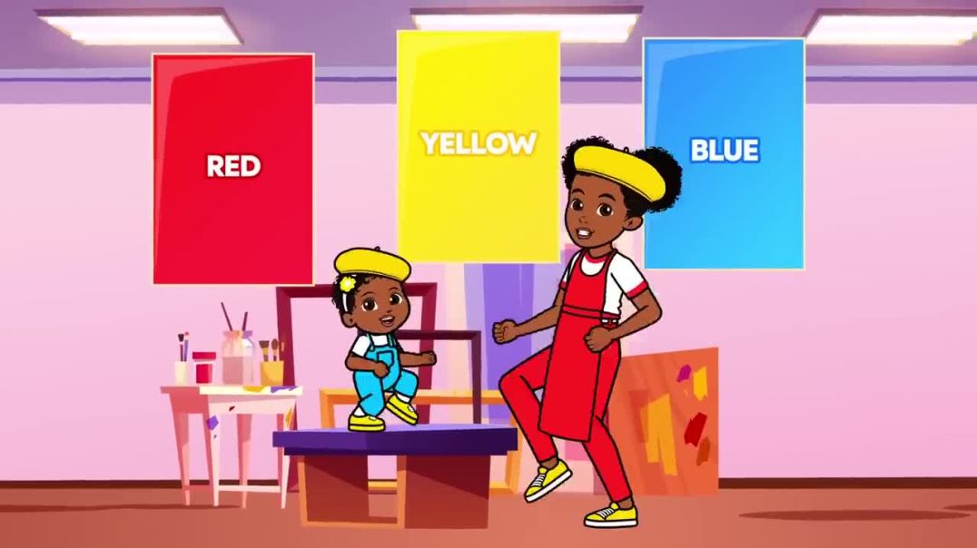 ⁣Primary Colors Song | Learning Colors with Gracie’s Corner | Nursery Rhymes + Kids Songs