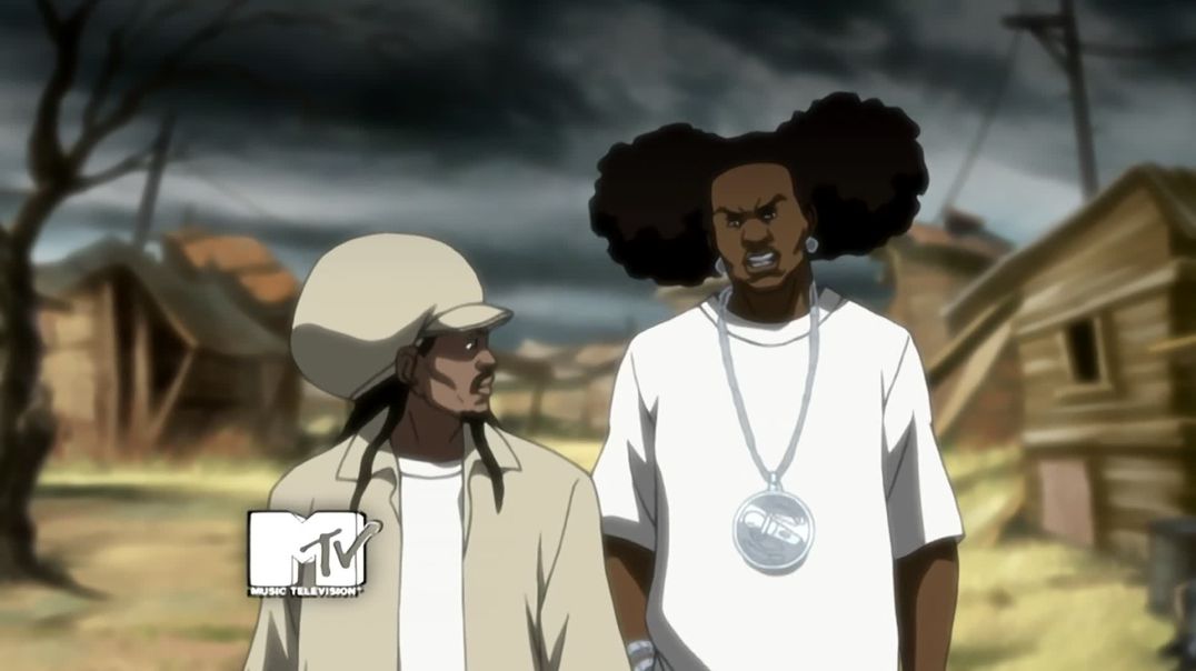 ⁣The Boondocks: S02xE05: The Story of Thugnificent