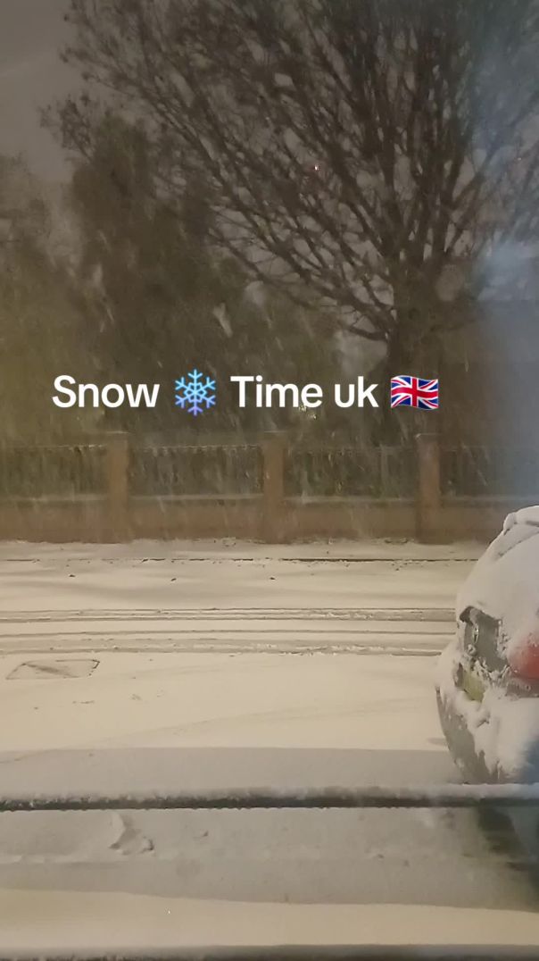 Snow time uk 🇬🇧 😌 2024