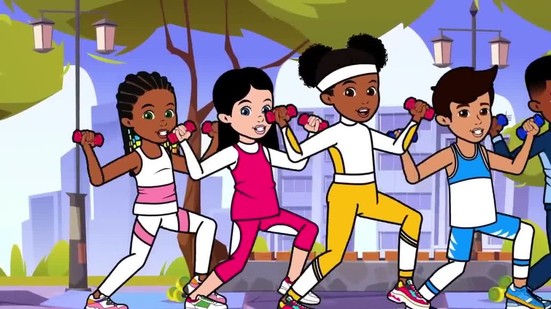 Workout Song | An Original Exercising Song by Gracie’s Corner | Kids Songs + Nursery Rhymes