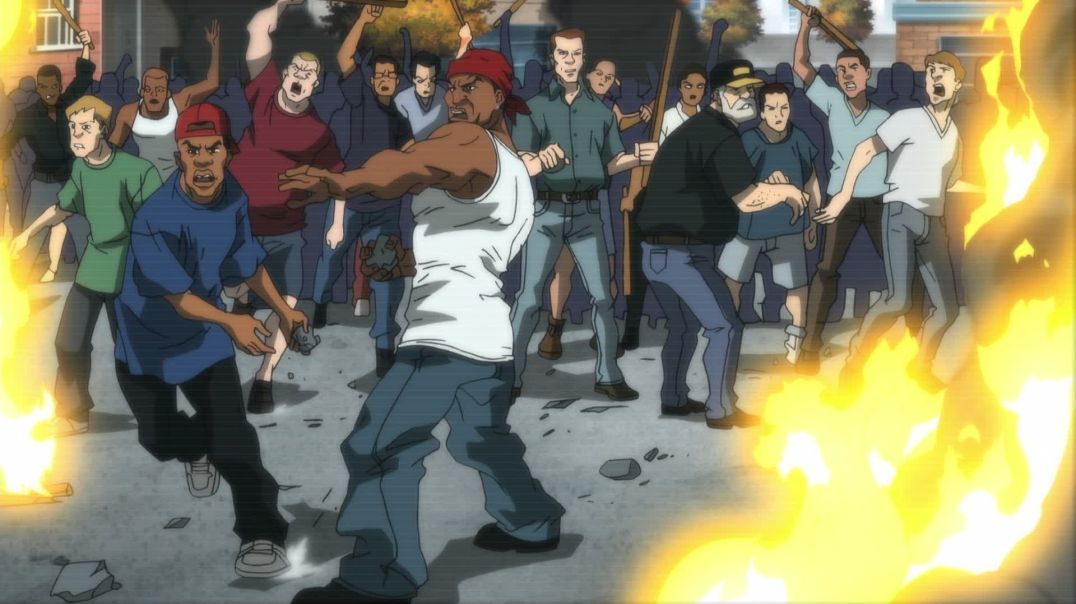 ⁣The Boondocks: S03xE13: The Kentucky Fried Flu