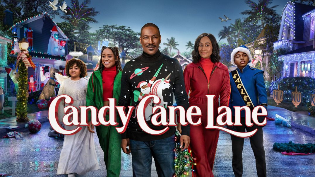 ⁣Candy Cane Lane [2023] 1080p