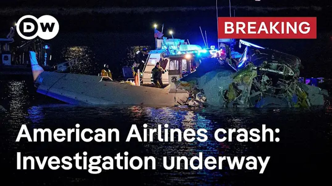 ⁣67 feared dead after American Airline plane collide