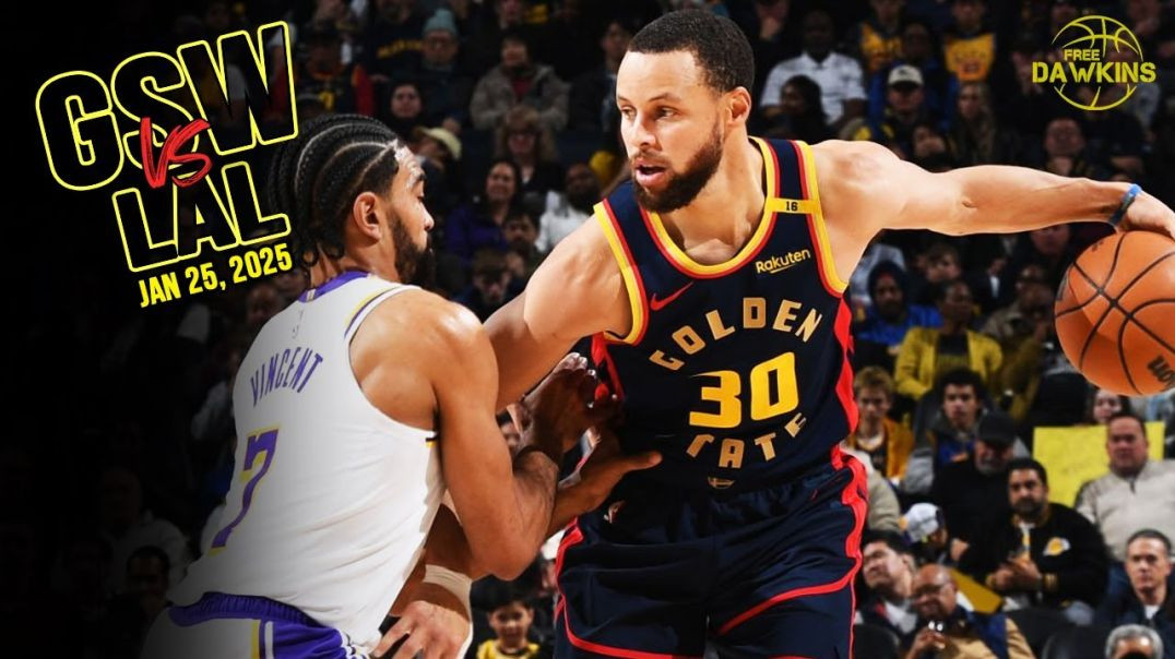 ⁣Golden State Warriors Full Team Highlights vs Lakers | Jan 25, 2025