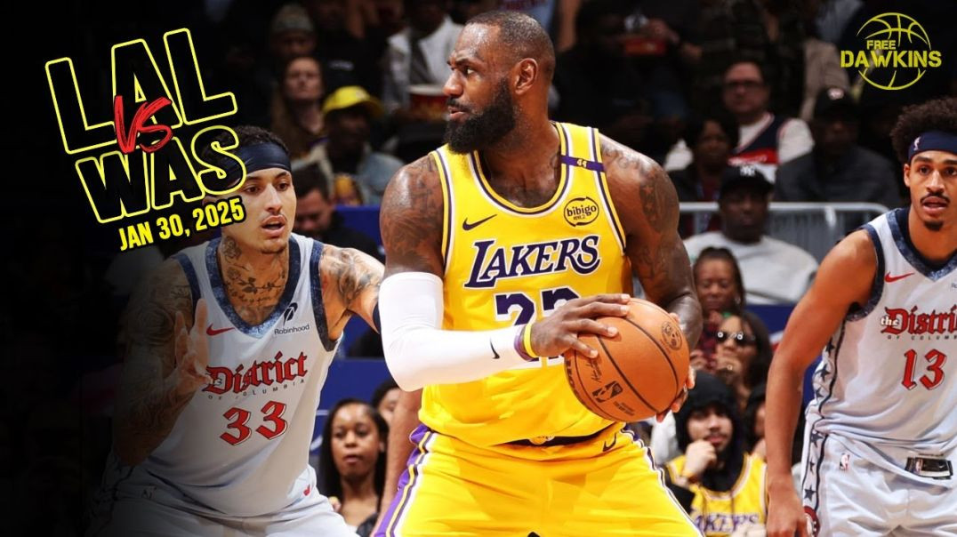 ⁣Los Angeles Lakers Full Team Highlights vs Wizards | Jan 30, 2025