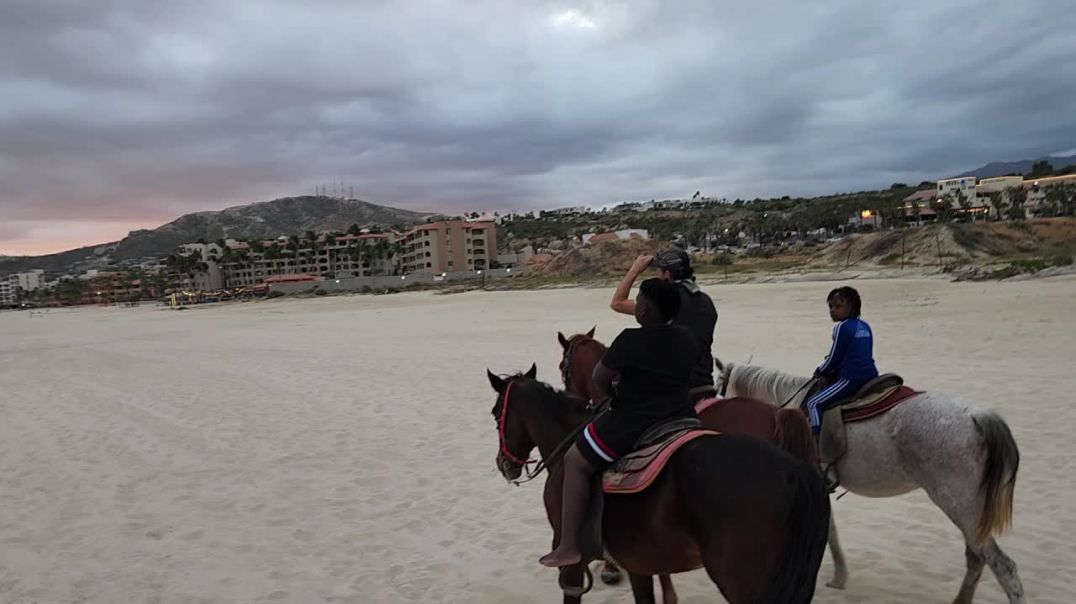 ⁣Horseback Riding in Cabo Mexico with my So in Love Family